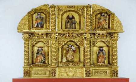  RESTAURAN EL ÃšNICO RETABLO NOVOHISPANO EXISTENTE EN COLIMA