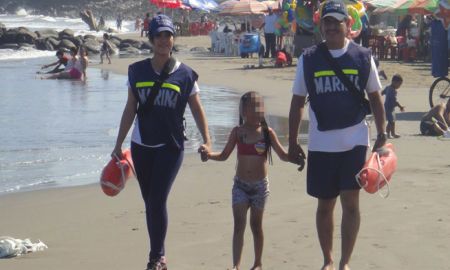 CONCLUYE LA ARMADA LA OPERACIÃ“N SALVAVIDAS EN PLAYAS MEXICANAS