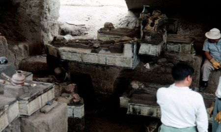 LOS ENTIERROS DE TLATILCO, IMPORTANTES ACERVOS DE CUATRO MIL AÃ‘OS DE ANTIGÃœEDAD