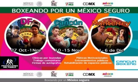 INICIA EN MONTERREY, LA TERCERA SEMANA DE BOXEANDO POR UN MÃ‰XICO SEGURO 