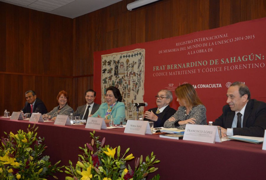 LEÓN-PORTILLA: OBRA DE SAHAGÚN ENRIQUECE LA MEMORIA DEL MUNDO