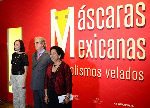 INAUGURAN EN PALACIO NACIONAL LA EXPOSICIÃ“N MÃSCARAS MEXICANAS
