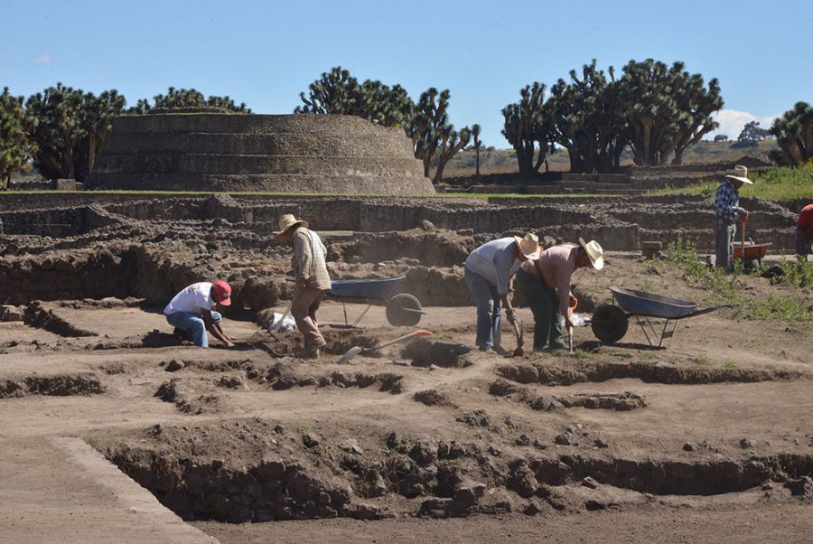 HALLAN ENTIERRO DE PERSONAJE VINCULADO CON OMETOCHTLI, DIOS DEL PULQUE, EN TLAXCALA