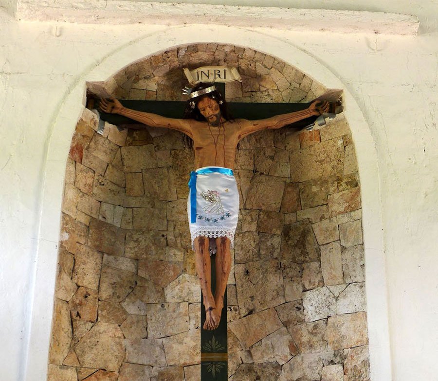 RECUPERAN â€˜PIELâ€™ DEL CRISTO DEL AMOR, VENERADO EN EL TEMPLO DE POPOLÃ, YUCATÃN