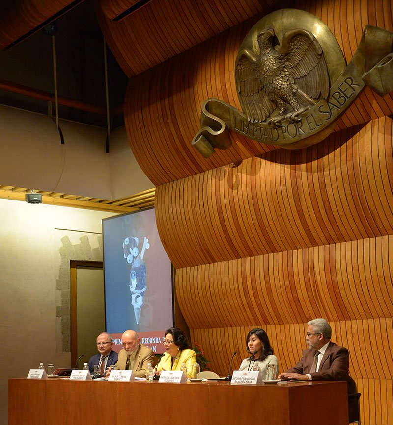 REVELAN HALLAZGOS DURANTE LA PRIMERA MESA REDONDA DE TENOCHTITLAN