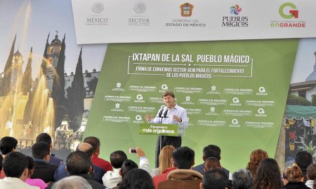 Anuncia EMC que se invertirÃ¡n 250 millones de pesos en el corredor Ixtapan de la Sal-Tonatico