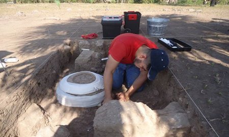 RECUPERAN URNAS FUNERARIAS DE LA CULTURA AZTATLÃN