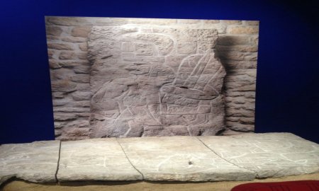 El recuperado Bajorrelieve de Xoc podrÃ¡ ser apreciado en el Museo Nacional de AntropologÃ­a