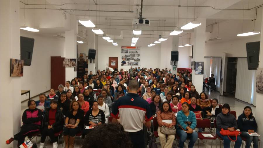 CAPACITA LA CRUZ ROJA MEXICANA A RESPONSABLES DE ESTANCIAS INFANTILES