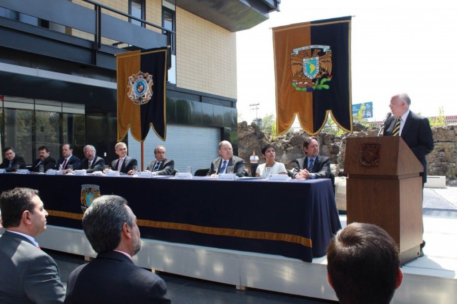 Inauguración de instalaciones de la nueva Licenciatura de Ciencia Forense en la UNAM