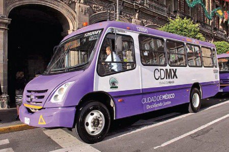 Sancionarán a microbuses antiguos que porten nueva cromática