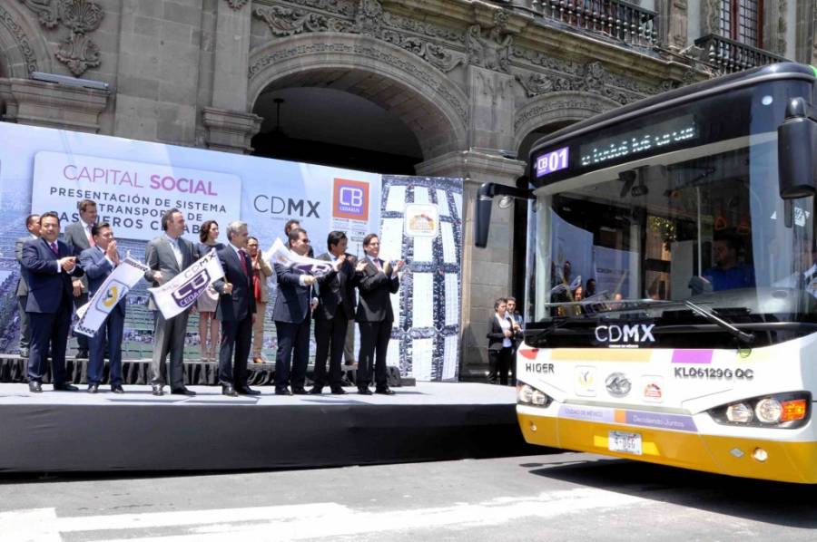 Primer autobús sustentable para usuarios de la Central de Abasto de CDMX