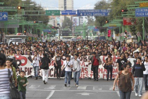 Operativo en CDMX por movilizaciones con motivo de la conmemoración del 2 de Octubre