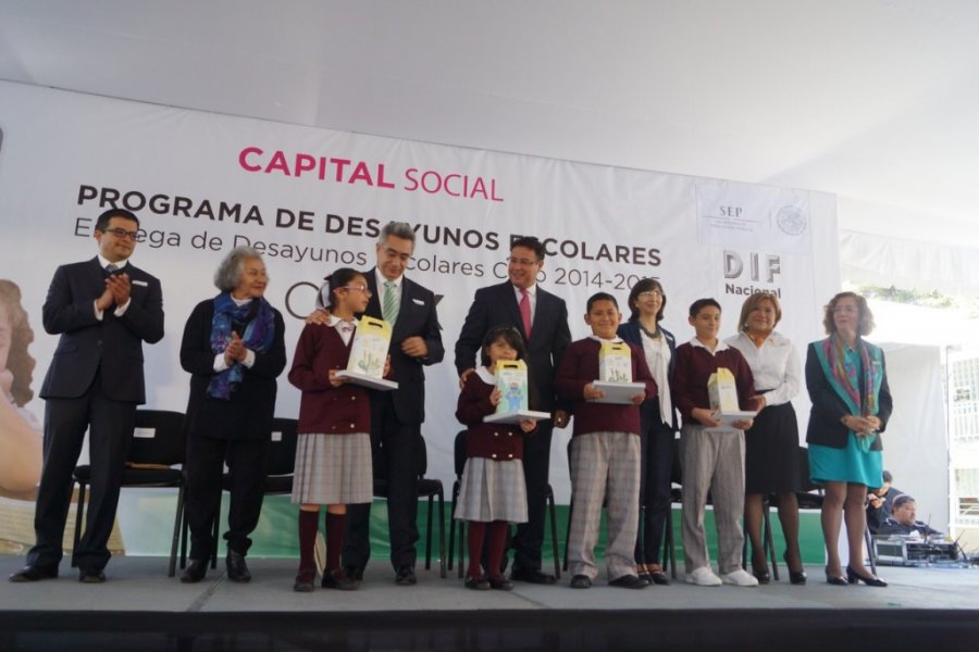 Entregará DIF CDMX más de 95 millones de desayunos escolares en ciclo 2014-2015