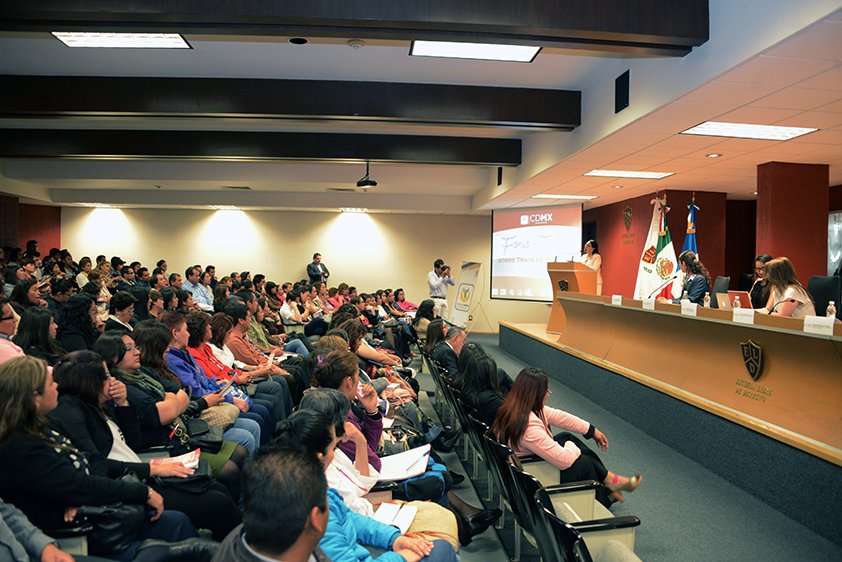 Realiza Gobierno de CDMX Foro-Taller sobre Trata de Personas