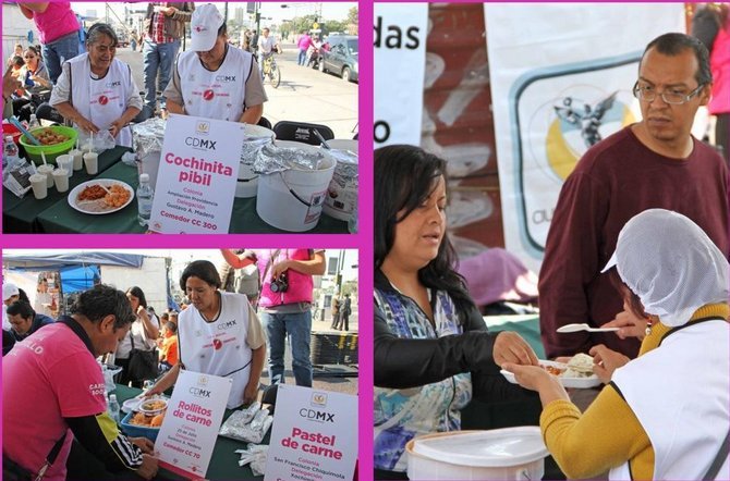 Realiza Sedeso Feria Gastronómica y de servicios en el Barrio de Tepito