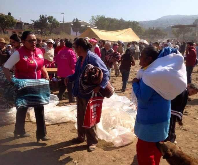 Entrega Sedeso 3 mil cobijas a poblaciÃ³n en situaciÃ³n de vulnerabilidad