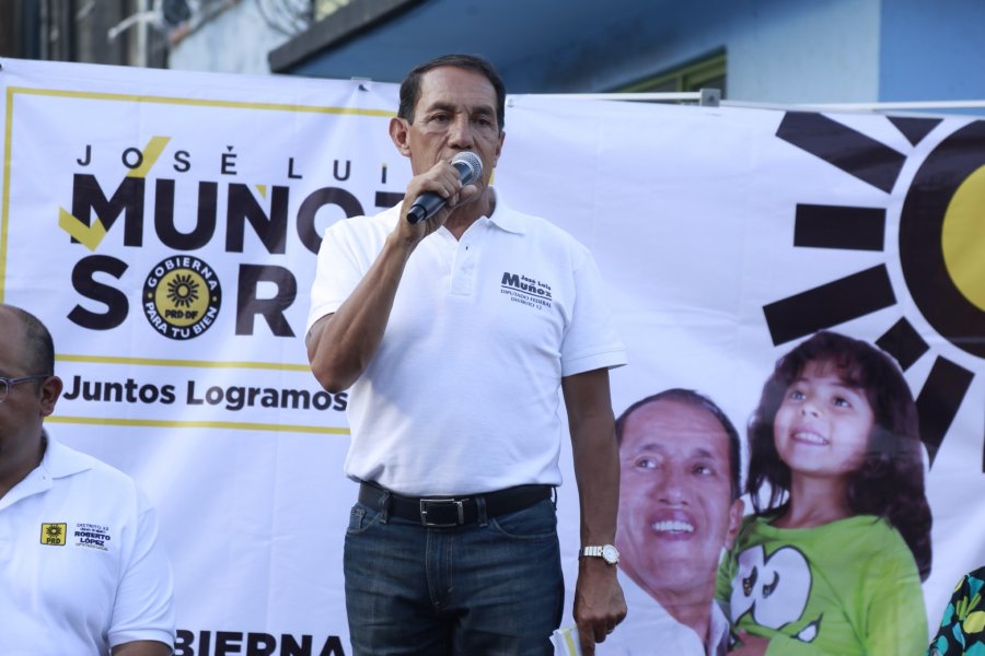CONFÍA JOSÉ LUIS MUÑOZ SORIA QUE EL SENADO APROBARÁ LA REFORMA POLÍTICA PARA EL DISTRITO FEDERAL