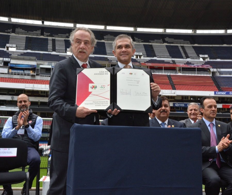 EL FUTBOL MEXICANO YA CUENTA CON ESTADIO SEGURO