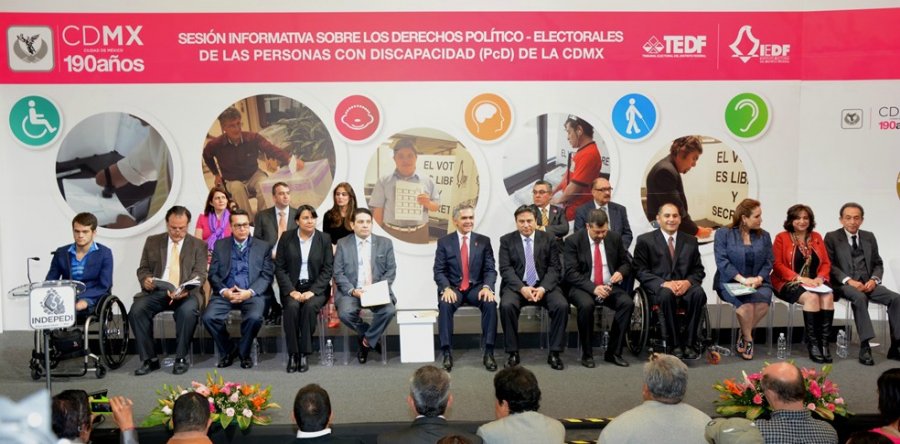 Garantiza CDMX accesibilidad y derecho al voto a personas con discapacidad