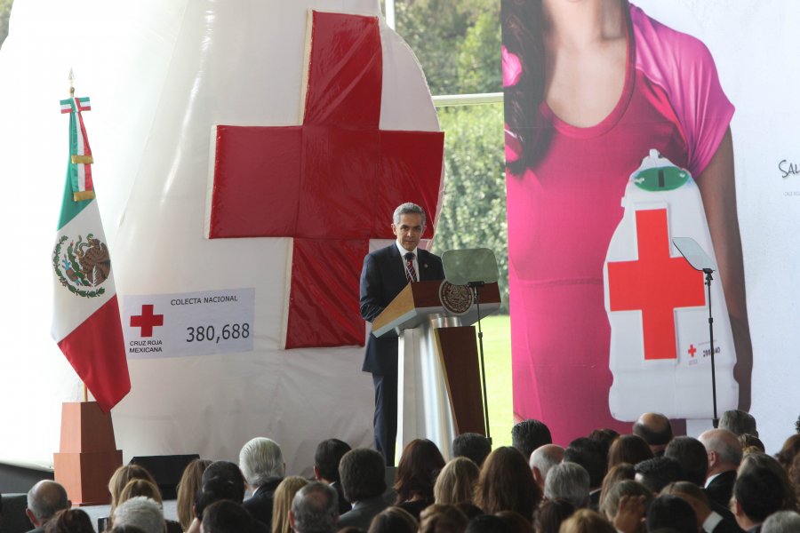 Redoblará Gobierno de CDMX esfuerzos en Colecta Nacional de Cruz Roja Mexicana