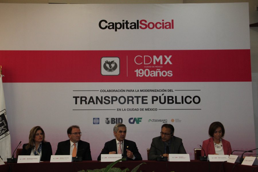 Anuncia Jefe de Gobierno plan maestro para mejorar transporte en CDMX
