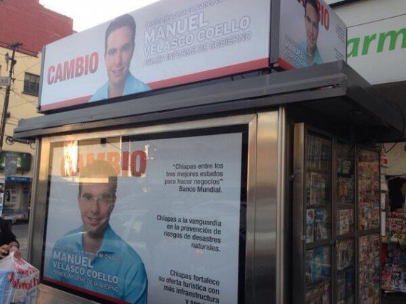 PRESENTAN QUEJA CONTRA MANUEL VELASCO POR DESACATO EN PROPAGANDA