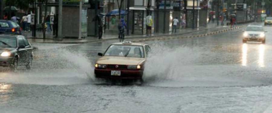 Atiende SACMEX encharcamientos por lluvia en CDMX