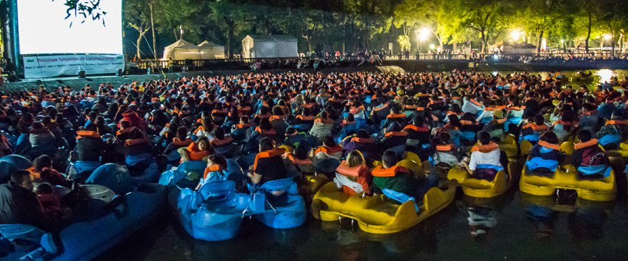 Quinta proyecciÃ³n de Lanchacinema 2015 en Bosque de Chapultepec