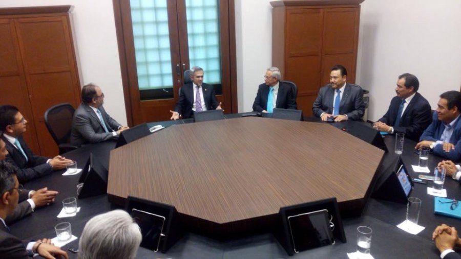 REUNION DE NUEVA ALIANZA CON EL JEFE Y SECRETARIO DE GOBIERNO