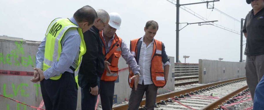 Concluyen pruebas dinámicas en Viaducto elevado de línea 12 del metro