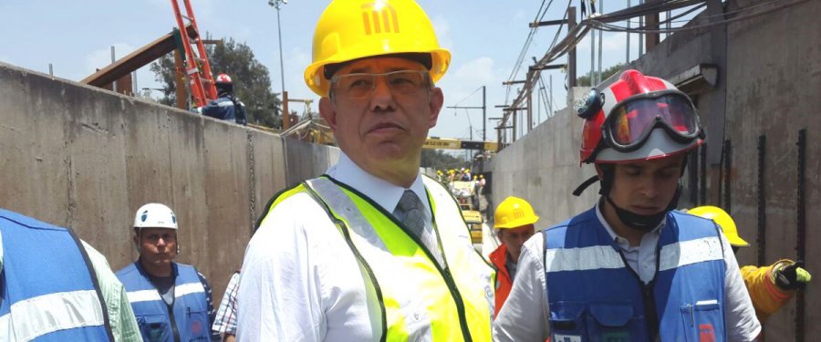 Supervisa Gaviño acciones tras incidente de grúa en la Línea A del Metro