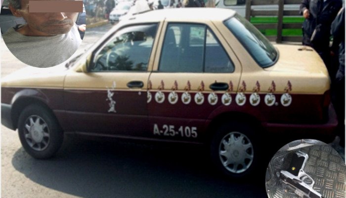 Elementos de la UPC Aragón detienen a taxista implicado en homicidio.