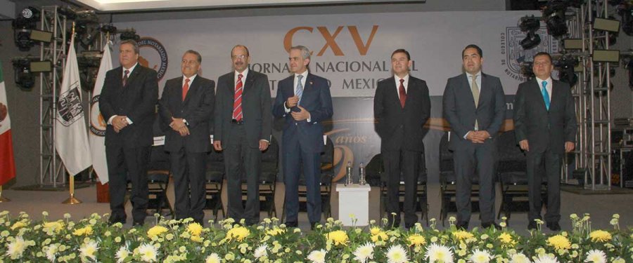 Inaugura Jefe de Gobierno Jornada Nacional del Notariado Mexicano