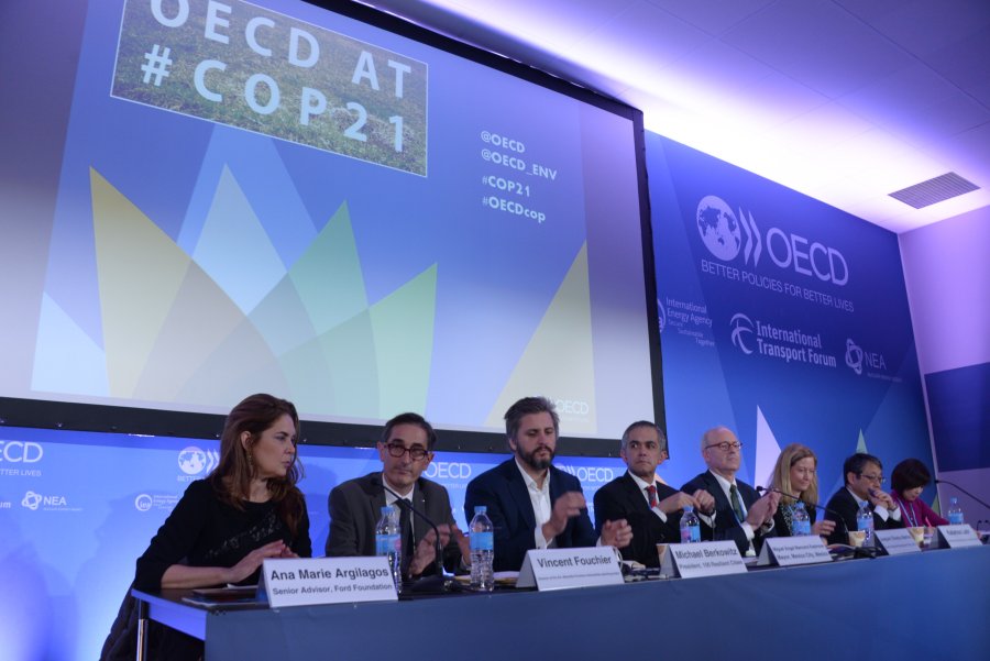 Expone Jefe de Gobierno acciones en materia de medio ambiente y desarrollo sostenible de CDMX en COP21
