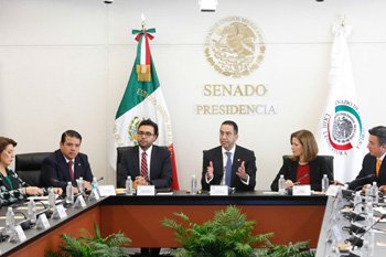REUNIÓN DE TRABAJO CON FUNCIONARIOS DE SCT, IFT Y PROFECO