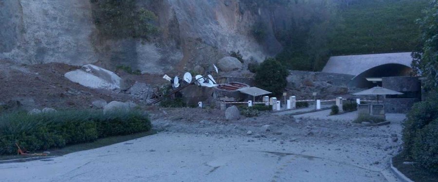 Mantiene protección civil de CDMX monitoreo de talud en Santa Fe