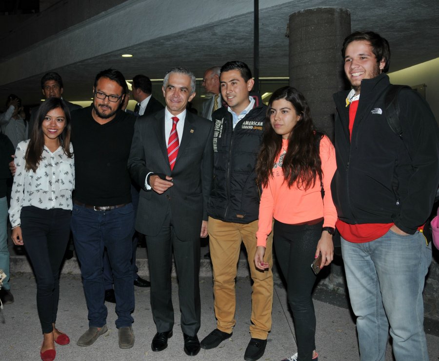Acude Jefe de Gobierno a la UNAM