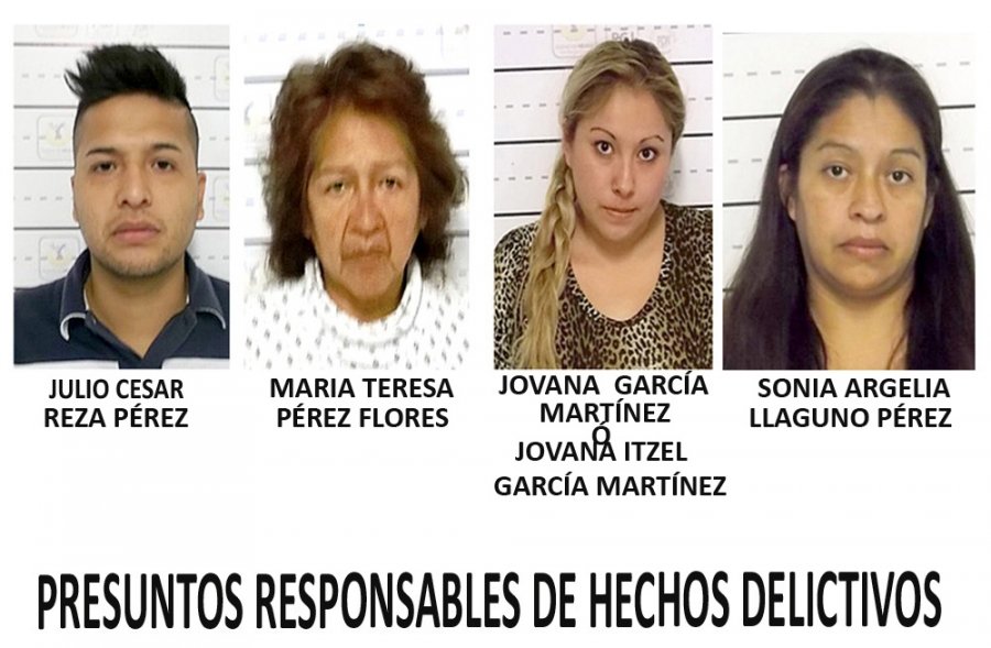 CONSIGNÓ LA PGJDF A CUATRO PRESUNTOS COMERCIALIZADORES DE NARCÓTICOS