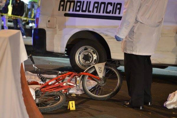 LOCALIZAN PGJDF Y SEMOVI A PROBABLE RESPONSABLE DEL ATROPELLAMIENTO Y MUERTE DE UNA CICLISTA, USUARIA DE ECOBICI