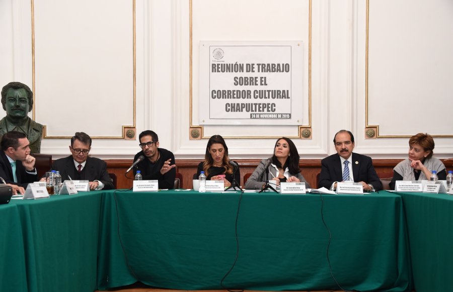 ANALIZAN DIPUTADOS VENTAJAS Y DESVENTAJAS SOBRE POSIBLE CONSTRUCCIÓN DEL CORREDOR CULTURAL CHAPULTEPEC