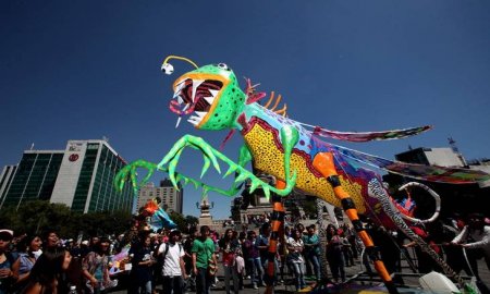 ALEBRIJES EN LAS CALLES DE LA CIUDAD DE MÃ‰XICO