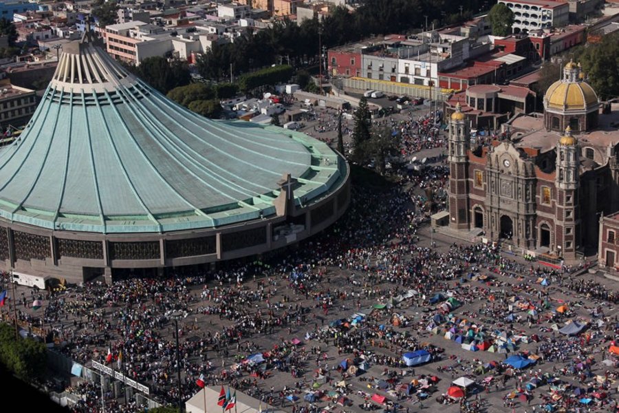 LA CDMX RECIBIÓ A 5 MILLONES DE PEREGRINOS
