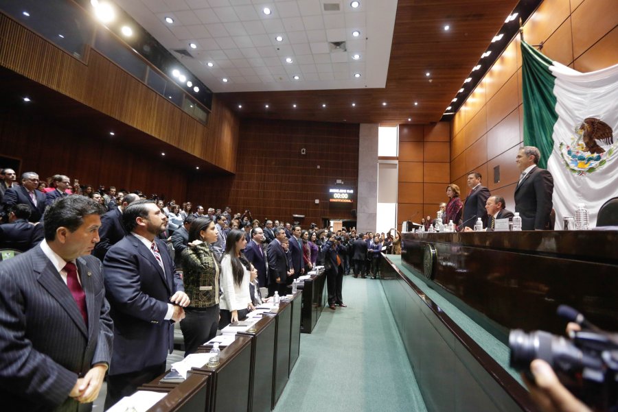 Celebra Comisión Permanente declaratoria de la reforma constitucional de la Ciudad de México