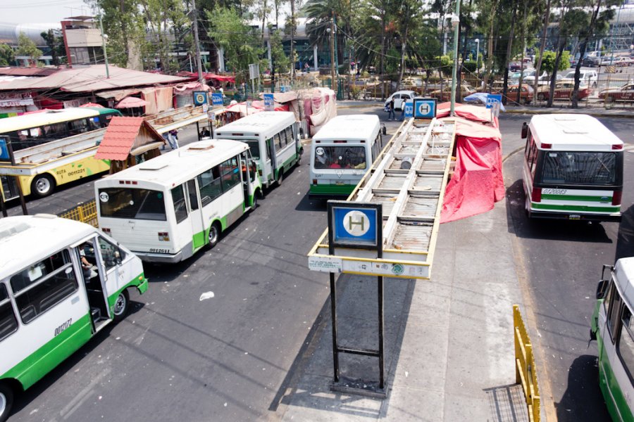 Suspenden Ruta 111 del transporte público por accidente