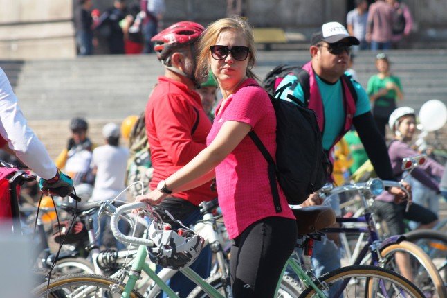 Acuden 64 mil participantes al primer Ciclotón Familiar del año