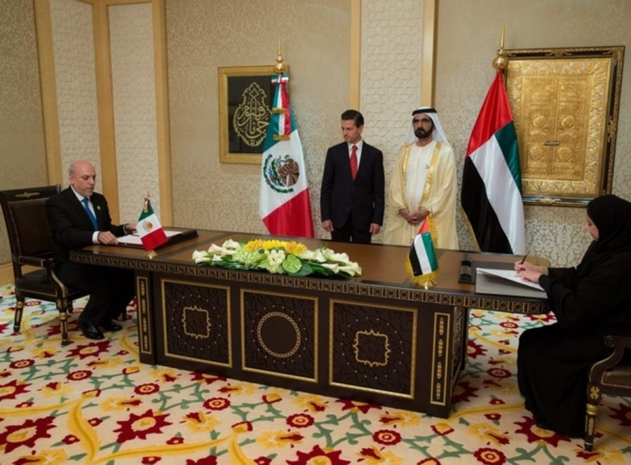 Acuerdos de cooperación bilateral México-Emiratos Árabes Unidos