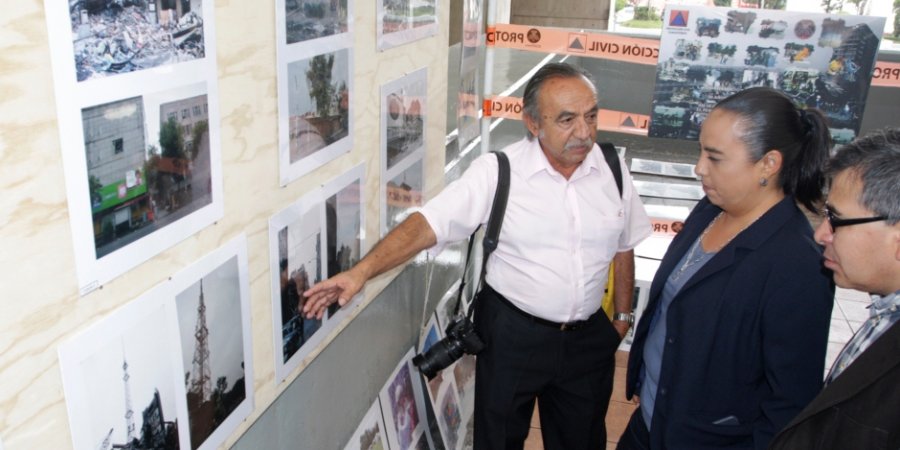 BUSCA DELEGACIÓN CUAUHTÉMOC CONCIENTIZAR CON EXPOSICIÓN FOTOGRÁFICA SOBRE LOS SISMOS DEL 85