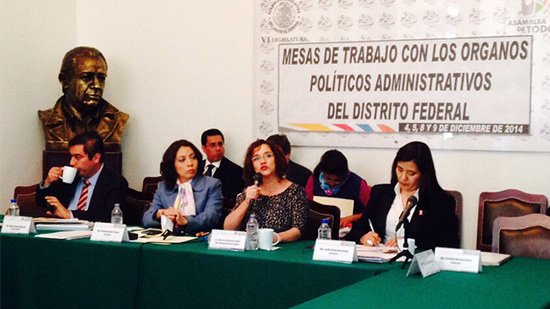 COMPARECE DELEGADA EN TLALPAN ANTE ALDF