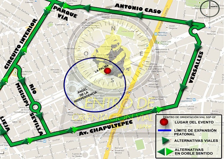 Prepara PolicÃa del DF dispositivo de seguridad para concierto de fin de año 2013–2014